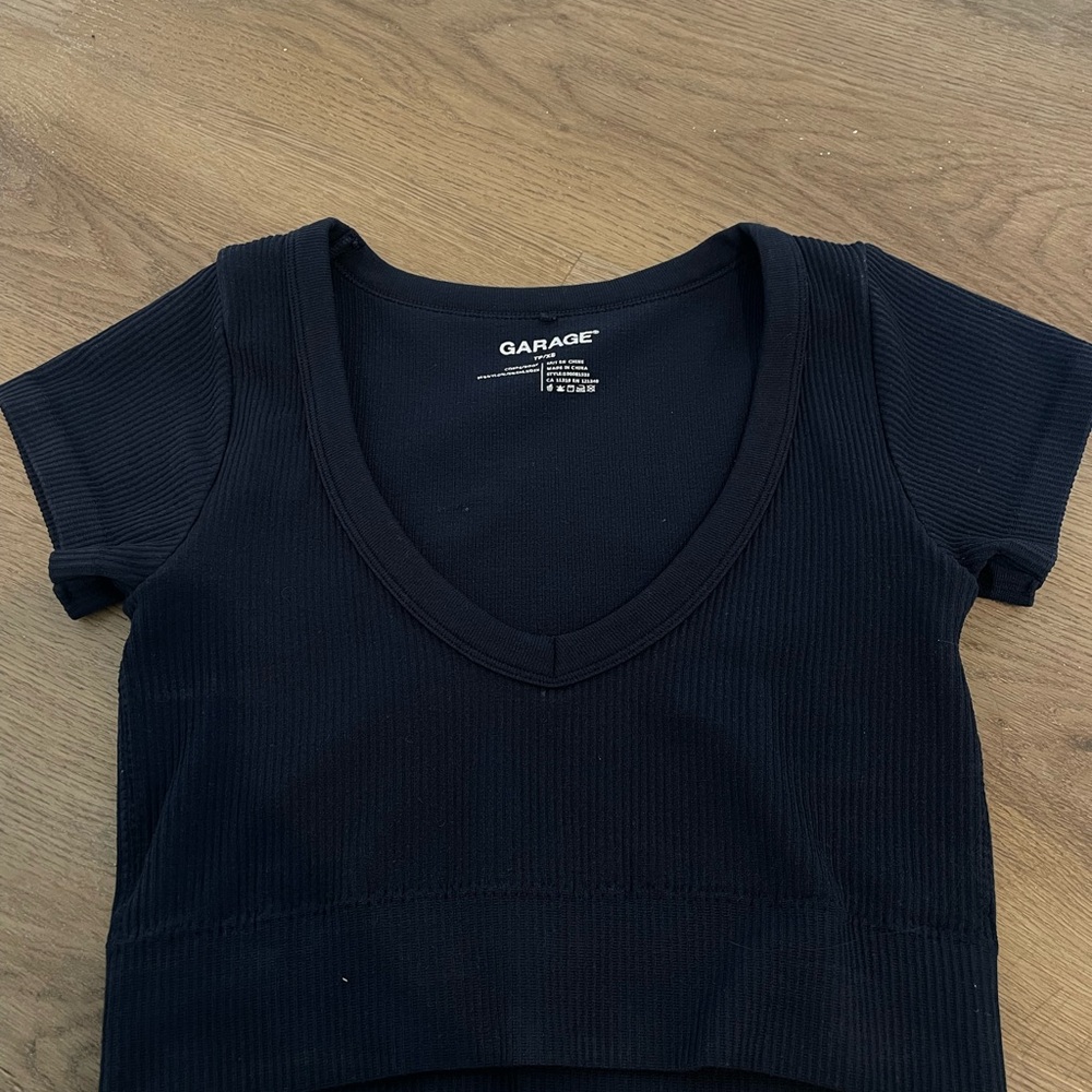Garage Dark Ribbed Tee